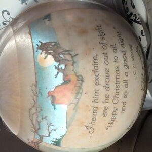 Vintage Hallmark CC Moore 1979 Ornament